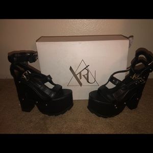 YRU midnight nightcall platform heels